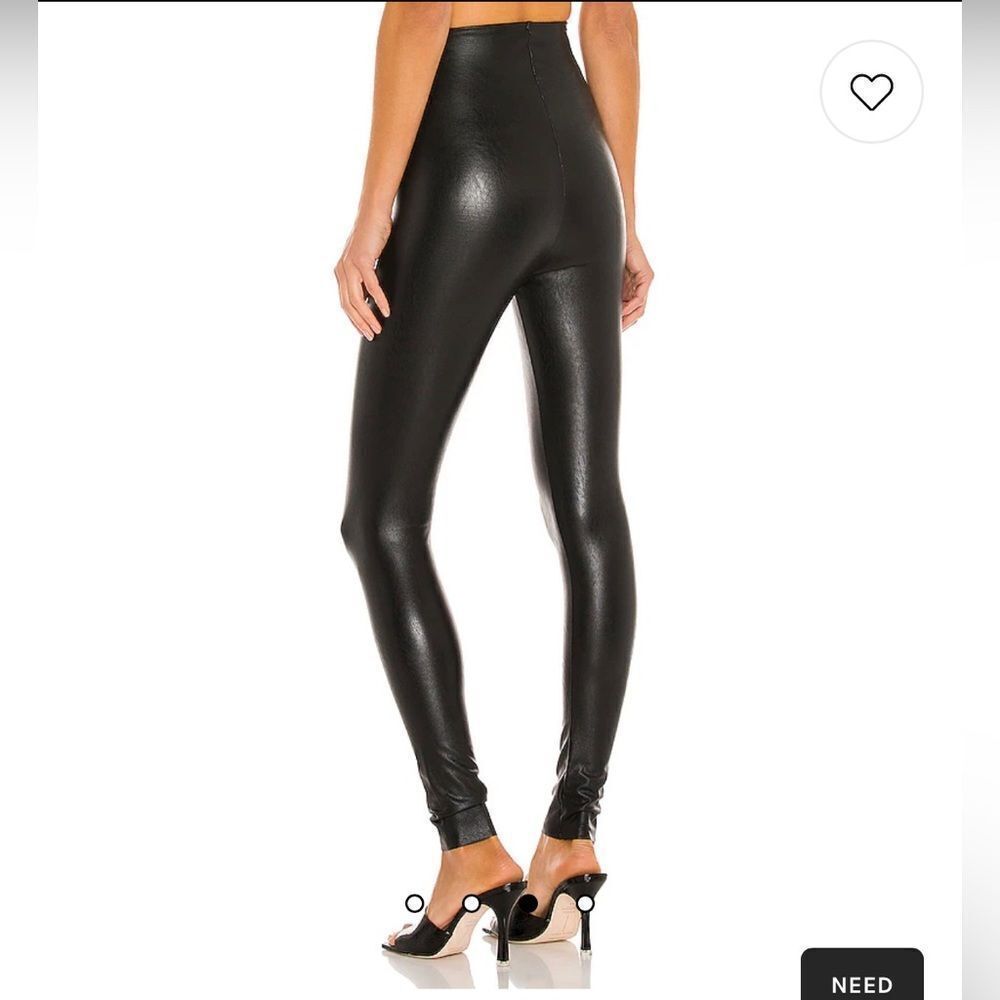 Revolve Commando Perfect Control Faux Leather Leg… - image 4